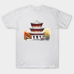 Beautiful Imperial Temple Scenery T-Shirt